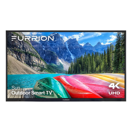 Aurora Sun 75" Smart 4K Ultra-High Definition LED Outdoor TV with IP54 Weatherproof Protection & Auto-Brightness Control (2023)